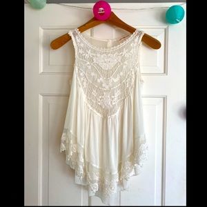 Altar’d State Creme Top, Size Small